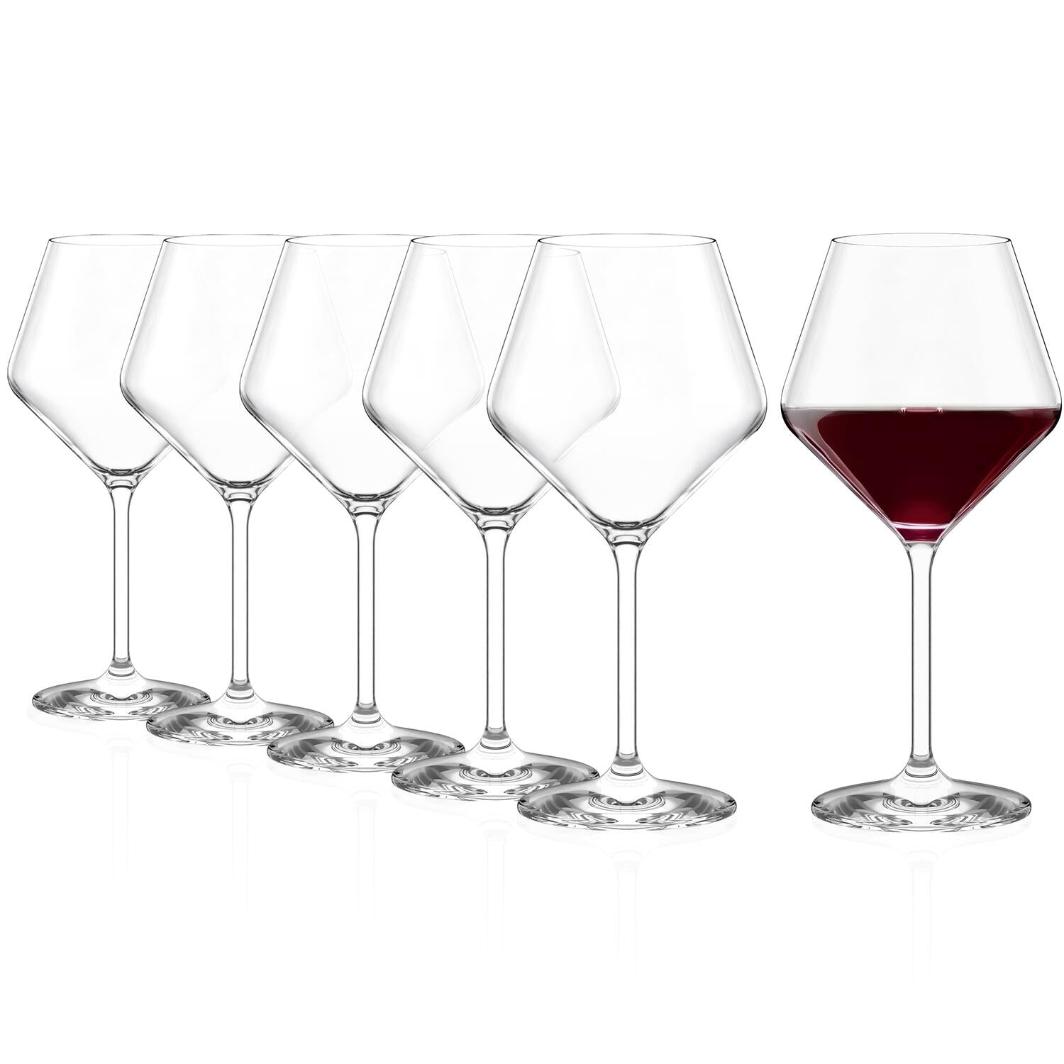 Burgundy Revolution rødvinsglas, 545 ml - 6 stk